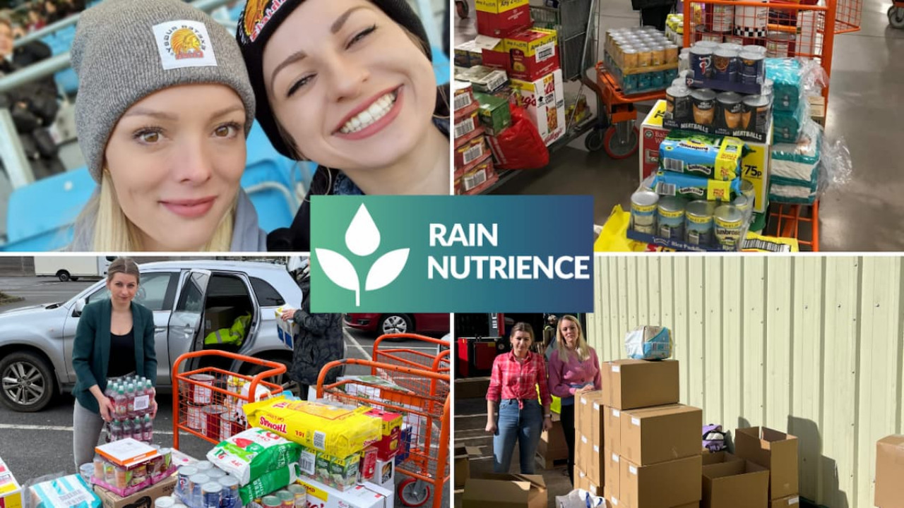 Rain Employees working to help those in need in Ukraine